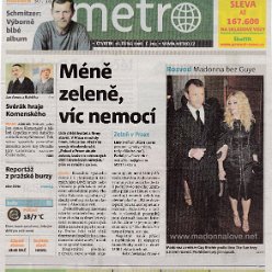 Metro - 16 October 2008 - Czech Republic