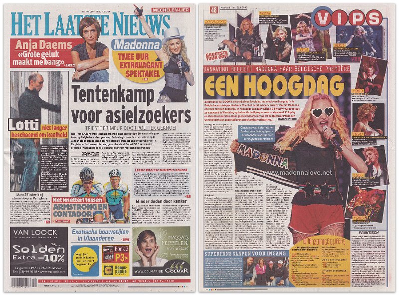 2009 - July - Het Laatste Nieuws - Belgium - Een hoogdag