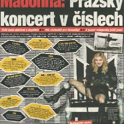 2009 - August - Aha - Czech Republic - Madonna Prazsky koncert v cislech