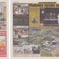 2009 - August - Blesk - Czech Republic - Madonna na strese Deti pojdte si hrat