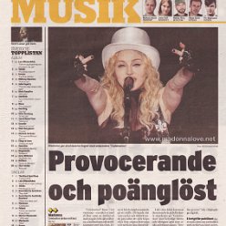 2009 - September - Nojes Bladet - Sweden - Provocerande och poanglost