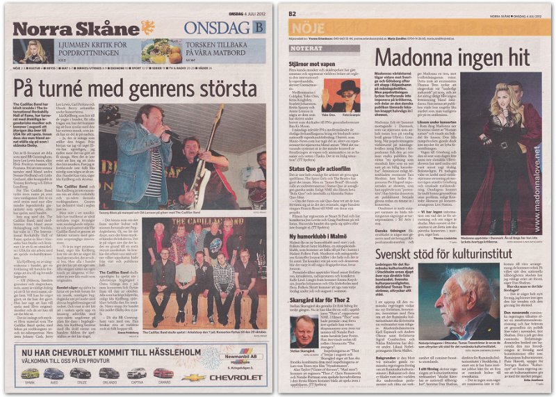2012 - July - Norra Skane - Sweden - Madonna ingen hit