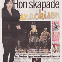 2012 - February - Aftonbladet - Sweden - Hon skapade snackisen
