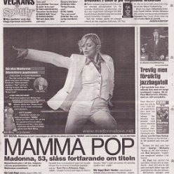 2012 - February - Expressen - Sweden - Mamma pop