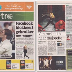 2012 - July - Metro - Holland - Van rockchick naar majorette