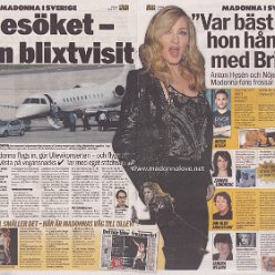 2012 - July - Nojes Bladet - Sweden - Besoket - en blixtvisit