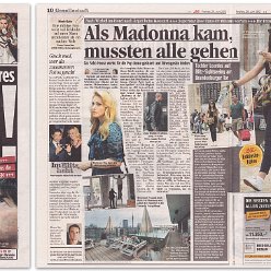 2012 - June - Berliner Zeitung - Germany - Als Madonna kam, mussten alle gehen