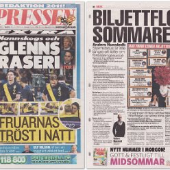 2012 - June - Expressen - Sweden - Biljettflopp sommaren