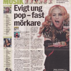 2012 - March - Nojes Bladet - Sweden - Evigt ung pop - fast morkare