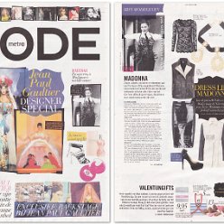 2013 - February - Metro - Holland - Dress like Madonna