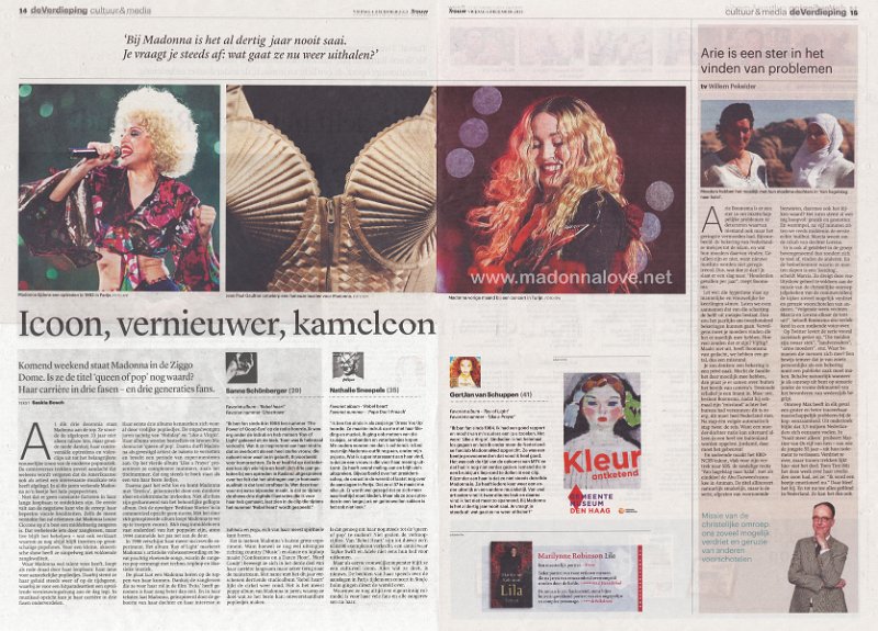 2015 - December - Trouw - Holland - Icoon vernieuwer kameleon