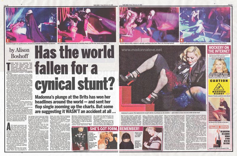 2015 - February - Daily Mail - UK - Has the world fallen for a cynical stunt