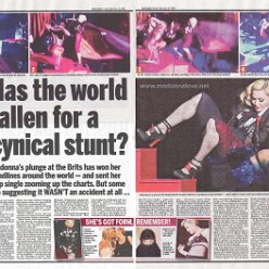 2015 - February - Daily Mail - UK - Has the world fallen for a cynical stunt