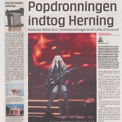 2015 - November - BT - Denmark - Popdronningen indtog Herning