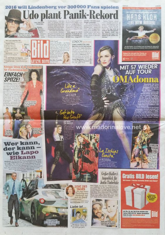 2015 - September - Bild - Germany - Mit 57 wieder auf tour Omadonna