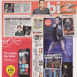 2015 - September - The Sun - UK - A madjestic rebel yell