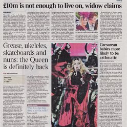 2015 - December - The Times - UK - Grease ukeleles skateboards and nuns