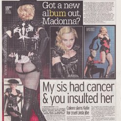 2015 - February - Daily Mirror - UK - Got a new album out Madonna