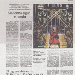 2015 - November - El Pais - Spain - Madonna sigue reinando