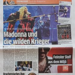 2015 - November - Express - Germany - Madonna und die wilden krieger