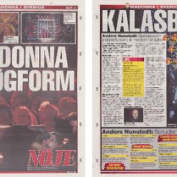 2015 - November - Expressen - Sweden - Madonna i hogform