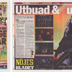 2015 - November - Nojes bladet - Sweden - Utbuad & utjublad