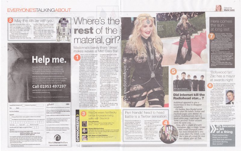 2016 - May - Freepost - UK - Where is the rest of the material girl