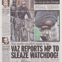 2016 - September - Daily Mirror - UK - Into the groove Madge