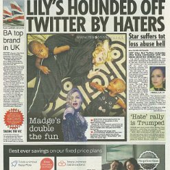 2017 - February - Daily Star - UK - Madge's double the fun