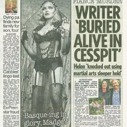 2017 - January - The Sun - UK - Basque-ing in glory Madge