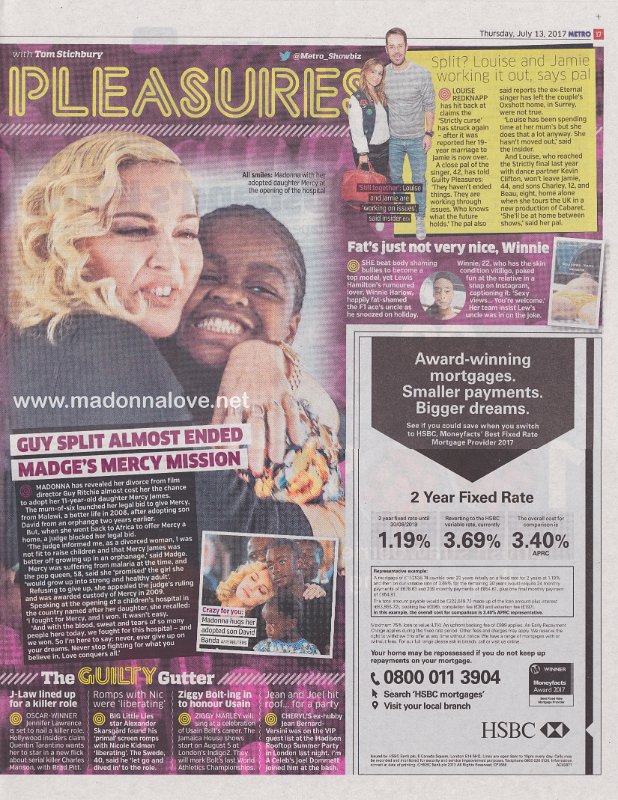 2017 - July - Metro - UK - Guy split almost ended Madge's Mercy mission