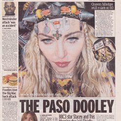2018 - August - Daily Mirror - UK - Queen Madge still rules at 60