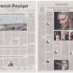 2018 - August - General-Anzeiger - Germany - Ein Mythos wird 60