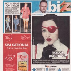 2019 - April - The Sun - UK - Madge patched up
