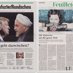 2019 - June - Frankfurter Rundschau - Germany - Mit Madonna um die ganze Welt