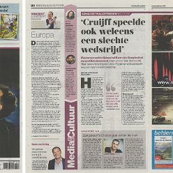2019 - May - Algemeen Dagblad - Cruijff speelde ook wel eens een slechte wedstrijd - Holland