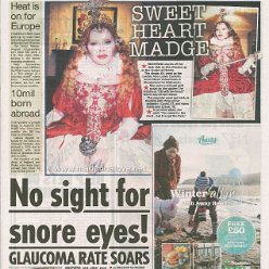 2022 - November - Daily Star - Sweet heart Madge - UK