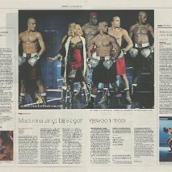 2023 - December - Trouw - Madonna zingt bij vlagen gewoon mooi - Holland