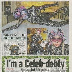 2023 - November - Sunday Mirror - Way to Express Yourself Madge - UK