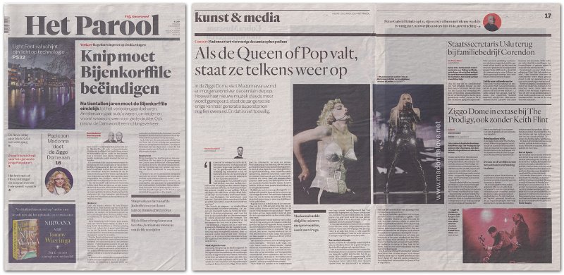 2023 - December - Het Parool - Als de Queen of Pop valt staat ze telkens weer op - Holland