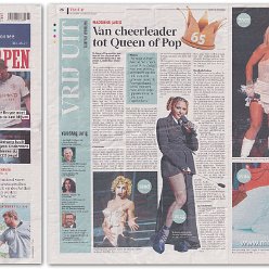 2023 - August - Gazet van Antwerpen - Van cheerleader tot Queen of pop - Belgium