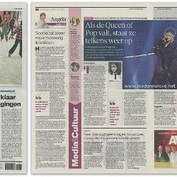 2023 - December - Algemeen Dagblad - Als de Queen of Pop valt, staat ze telkens weer op - Holland