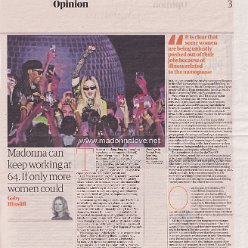 2023 - January - The Guardian - Madonna can keep working at 64. If only more women could - UK