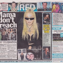 2023 - October - Daily Star - Mama don't preach - UK