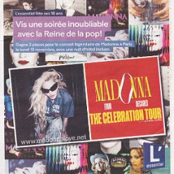 2023 - October - L'essentiel - Vise une soiree inoubiable avec la Reine de la pop! - Luxemborg