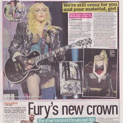 2023 - October - Sunday People - We're still crazy for you and your material girl - UK