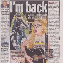 2023 - September - Daily Mirror - I'm back - UK