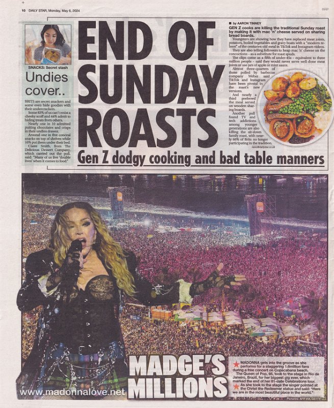 2024 - May - Daily Star - Madge’s millions - UK