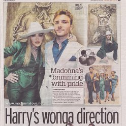 2024 - April - Daily Mirror - Madonna's brimming with pride - UK