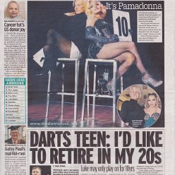 2024 - February - Daily Mirror - It's Pamadonna - UK